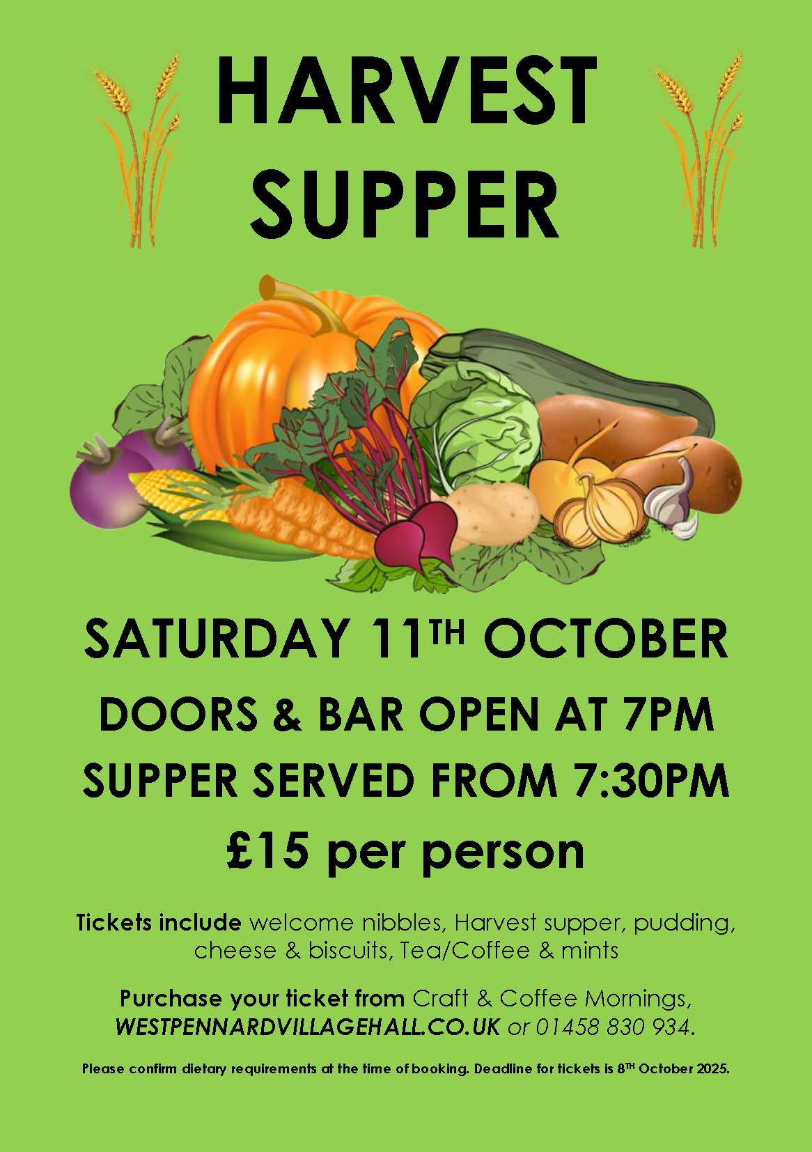 Harvest Supper